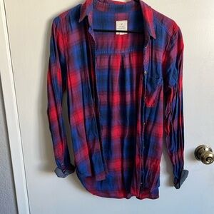 American eagle vintage boyfriend flannel women’s size medium